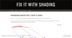 Desktop Screenshot of fixitwithshading.com